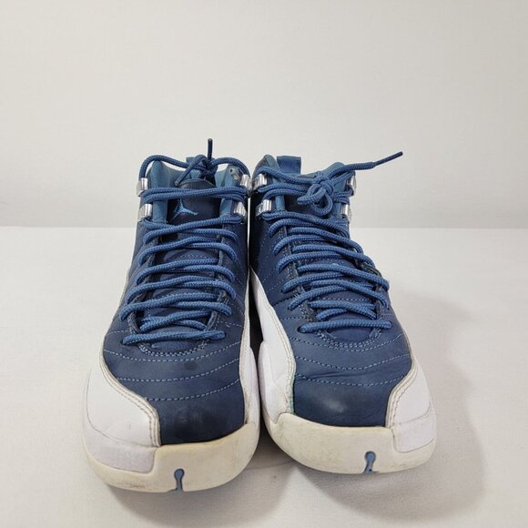 Nike Air Jordan 12 Retro Indigo Sneakers Shoe Size 6.5 Y DB5595-404 SEE PHOTO - Picture 3 of 14